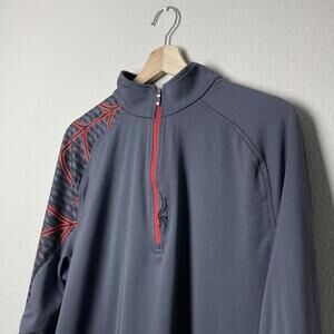 grey spyder quartzip lightweight pullover